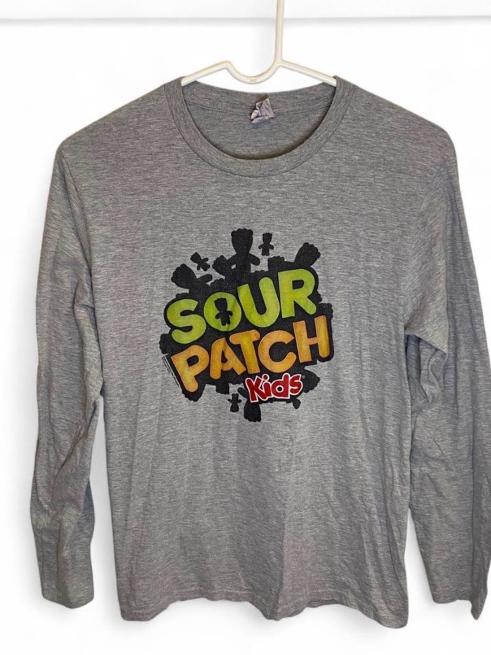 Sour Patch Kids grey long sleeve shirt